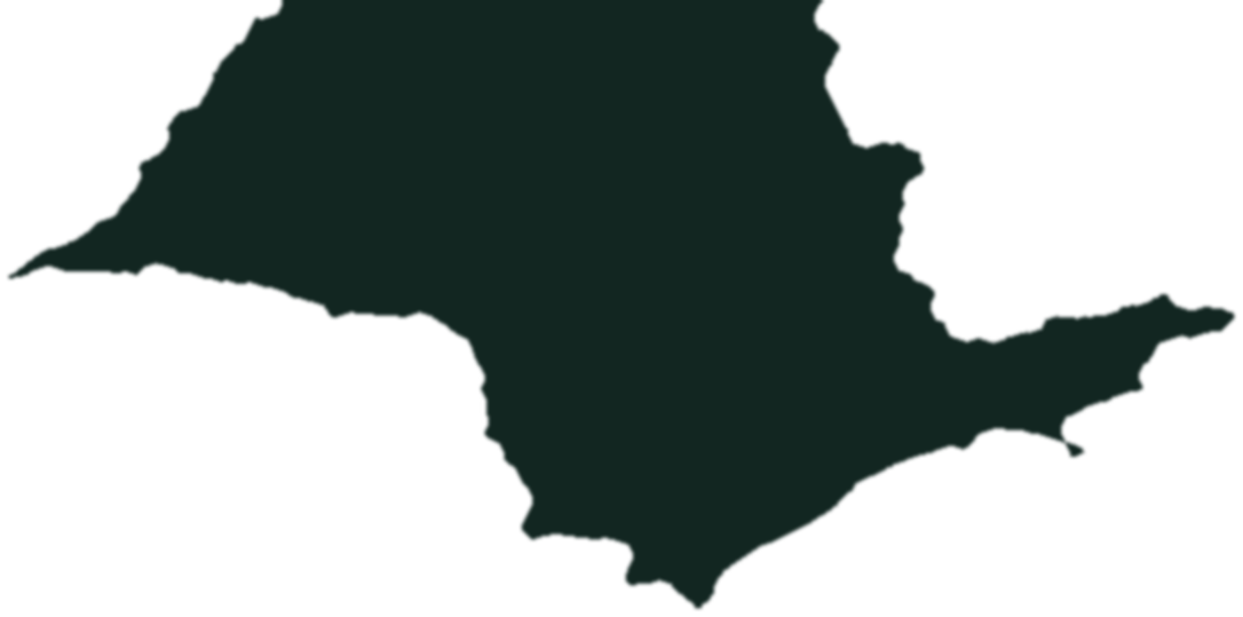 Mapa de atuação da CORE